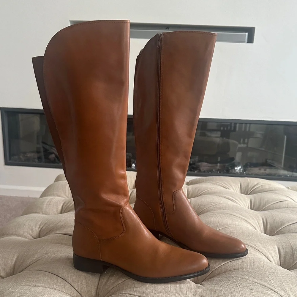 Easyspirit Zinc Brown Over the Knee Boots